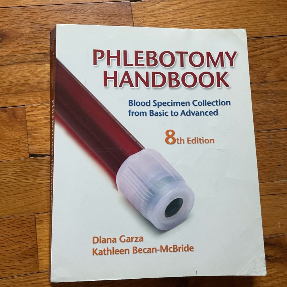 Phlebotomy handbook used